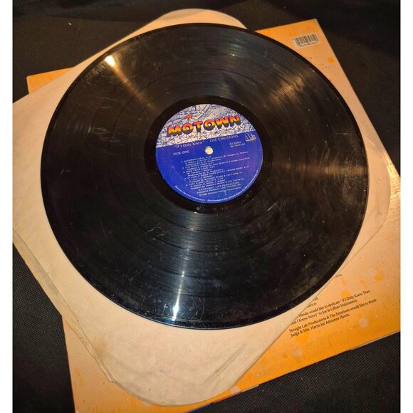 The Emotions "If I Only Knew" Vinyl LP Album Signed Motown 1985 - Picture 4 of 5